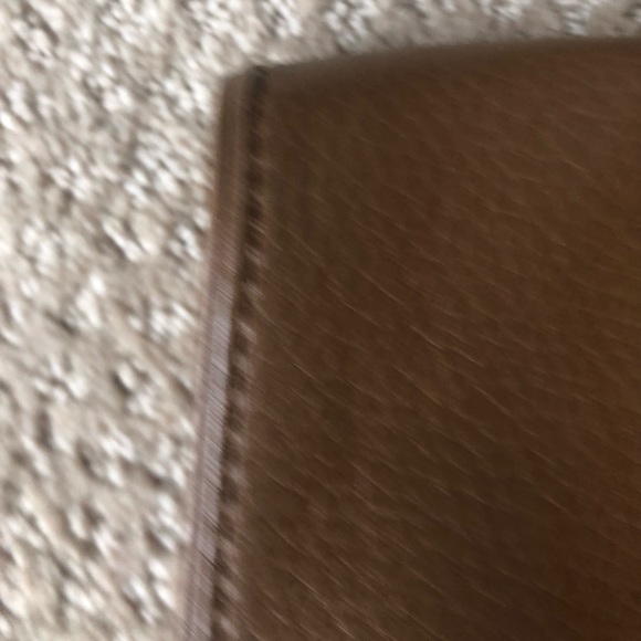 Kate Spade Brown Leather Purse w/Gold Chain Strap - Picture 7 of 13